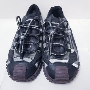 Dolce & Gabbana Black and White Men's Sneakers